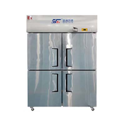 武勝防爆不銹鋼冰箱-1000L冷藏款